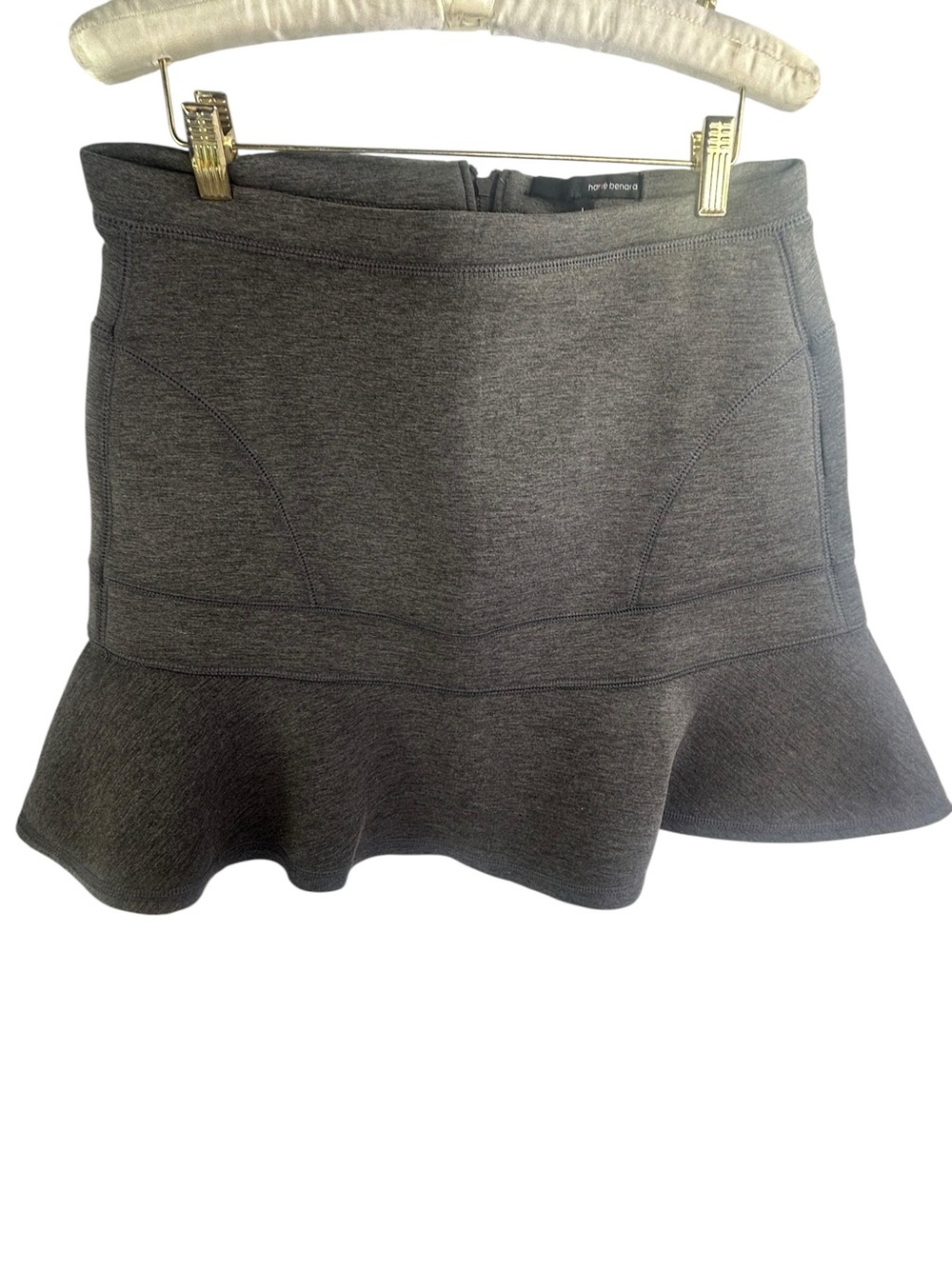 New Harve Benard panelled dark gray fit and flare scuba size larger Msrp $69